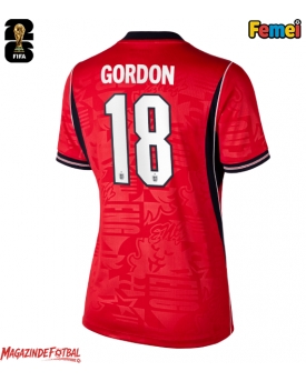 Anglia Anthony Gordon #18 Echipament de Fotbal Replică Mondial 2026 Femei Deplasare